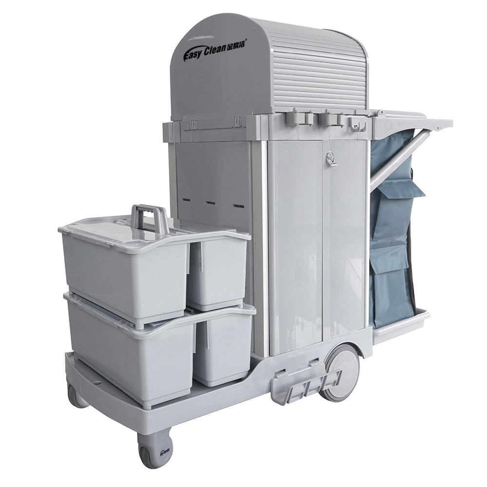 S130 Locked Door Janitorial Cart for Office, Hospital and Mall